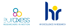 Logotipos HR Excellence in Research y Euraxess